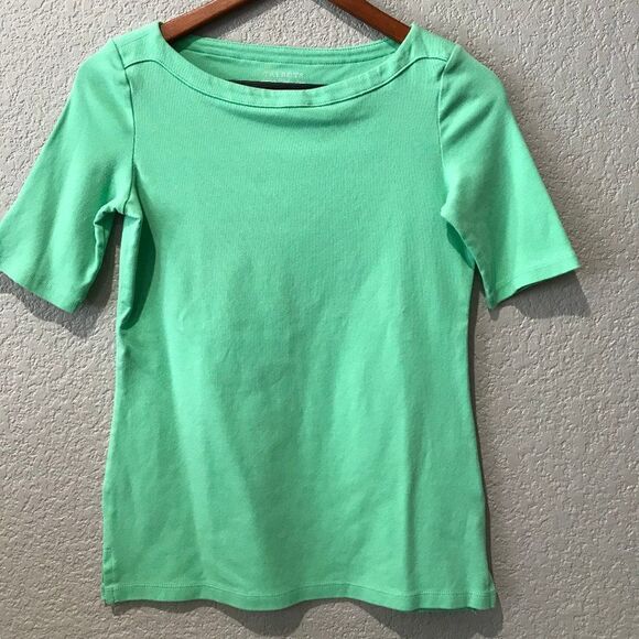 3/$15 Talbots Stretch Weekend Tee - Picture 1 of 1
